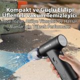 EZERE J02 Çift fonksiyonlu mini Araç süpürgesi & Turbo Fan Hava üfleyi
