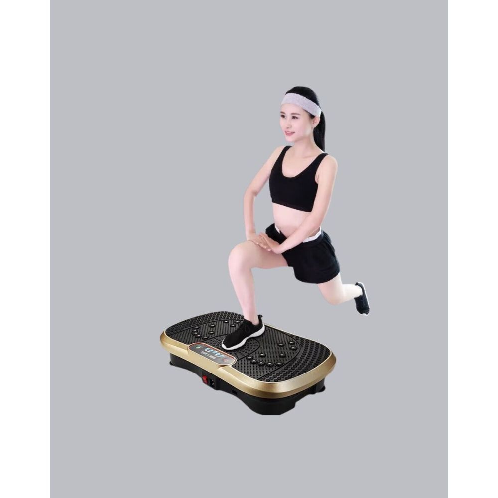 Evde Spor İçin Titreşimli Plate Fitness Platformu