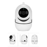 Baby Kamera Kablosuz 720P Beyaz 360 Derece Wifi Kamera Full HD 1080p