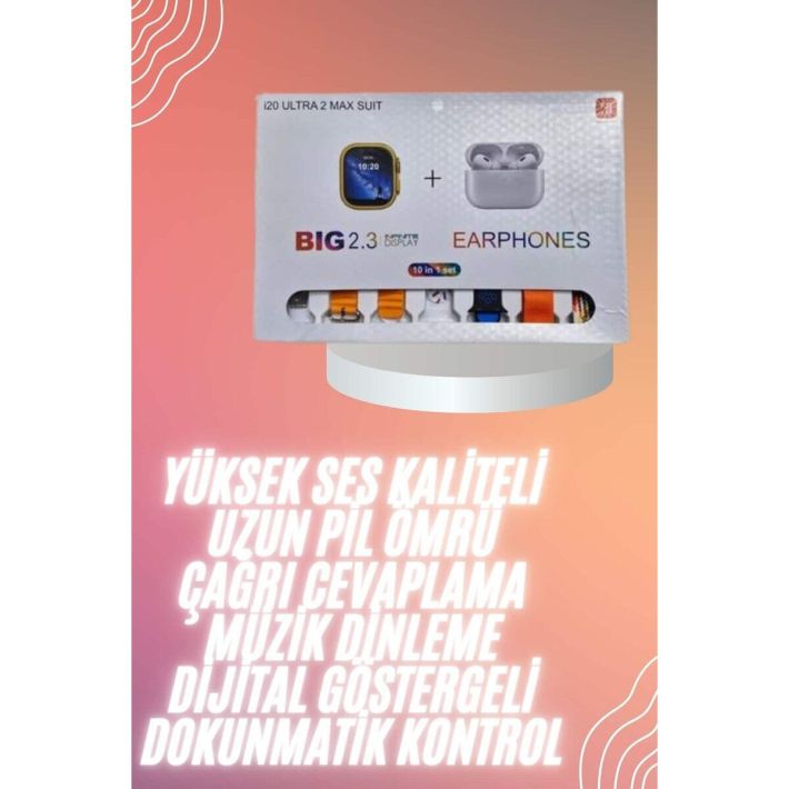 Yeni Nesil 7 Kordonlu Arama Bildirim Özellikli Kulaklık Hediyeli Akıll