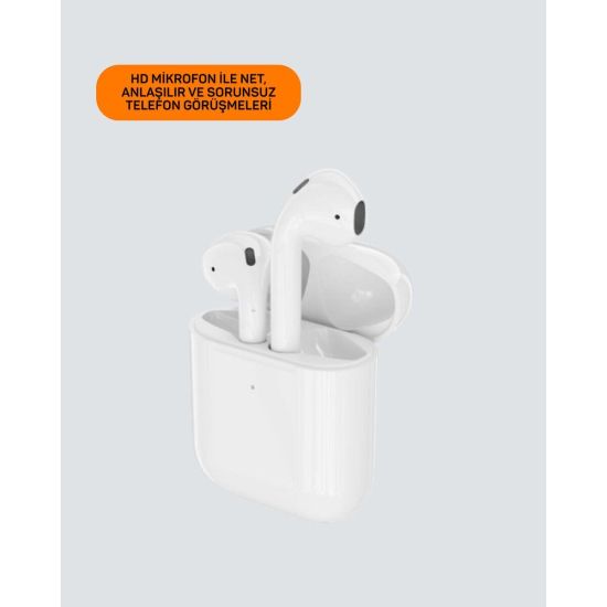 iPhone 11 12 13 14 15 Uyumlu Dokunmatik Kulaklık Gürültü Önleyici HD G
