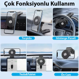 ALLY Ayarlanabilir Araç İçi Torpido Üstü Manyetik Telefon Tutucu