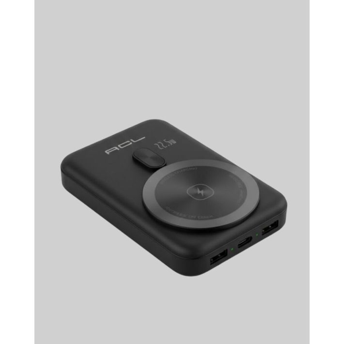 Manyetik Kablosuz Powerbank 22.5W Hızlı Şarj LCD Göstergeli