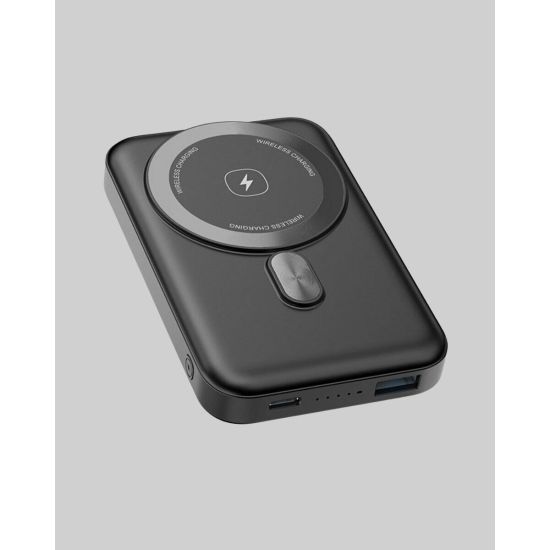 Kablosuz ve Kablolu Kullanım Sunan Taşınabilir Powerbank