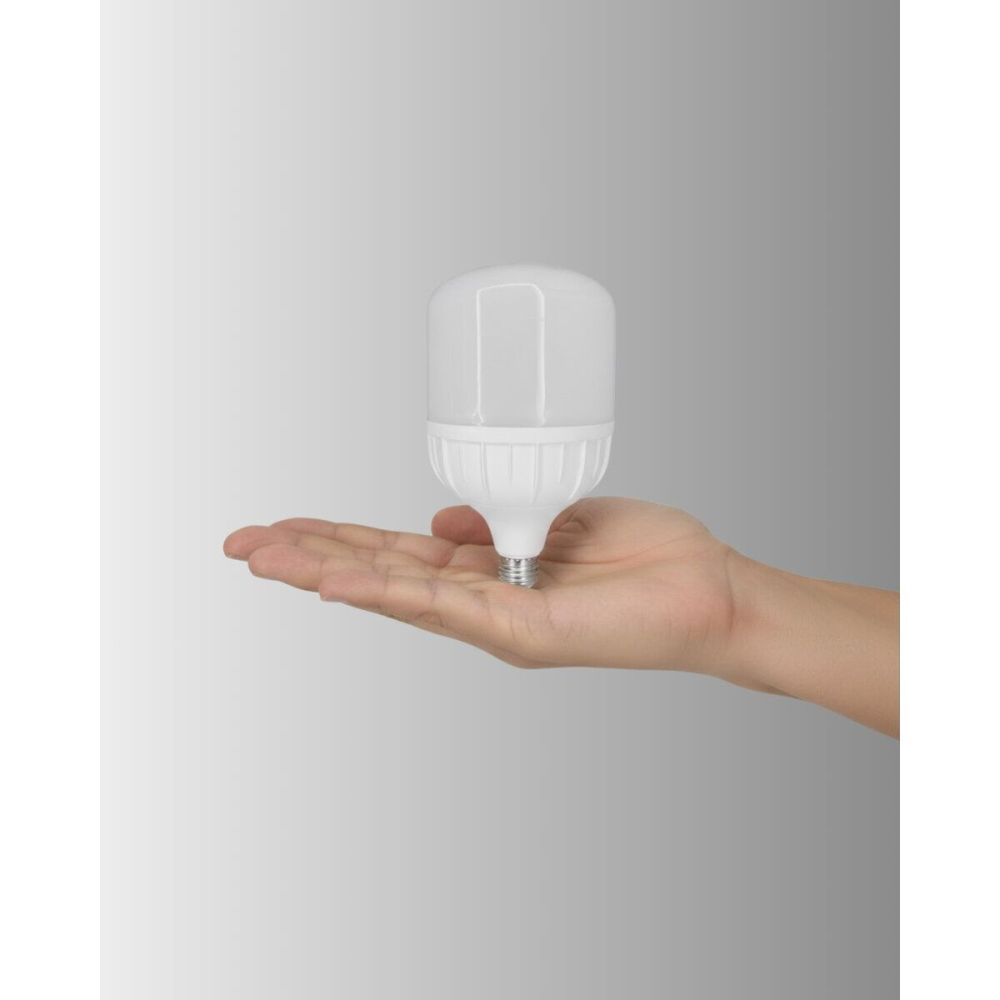 Şarjlı LED Torch Ampul 30 Watt Beyaz Işık Enerji Tasarruflu