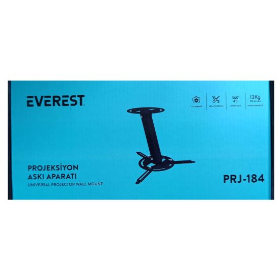 Everest PRJ-184 Sabit Ayak 10kg Taşıma Pojeksiyon Askı Aparatı