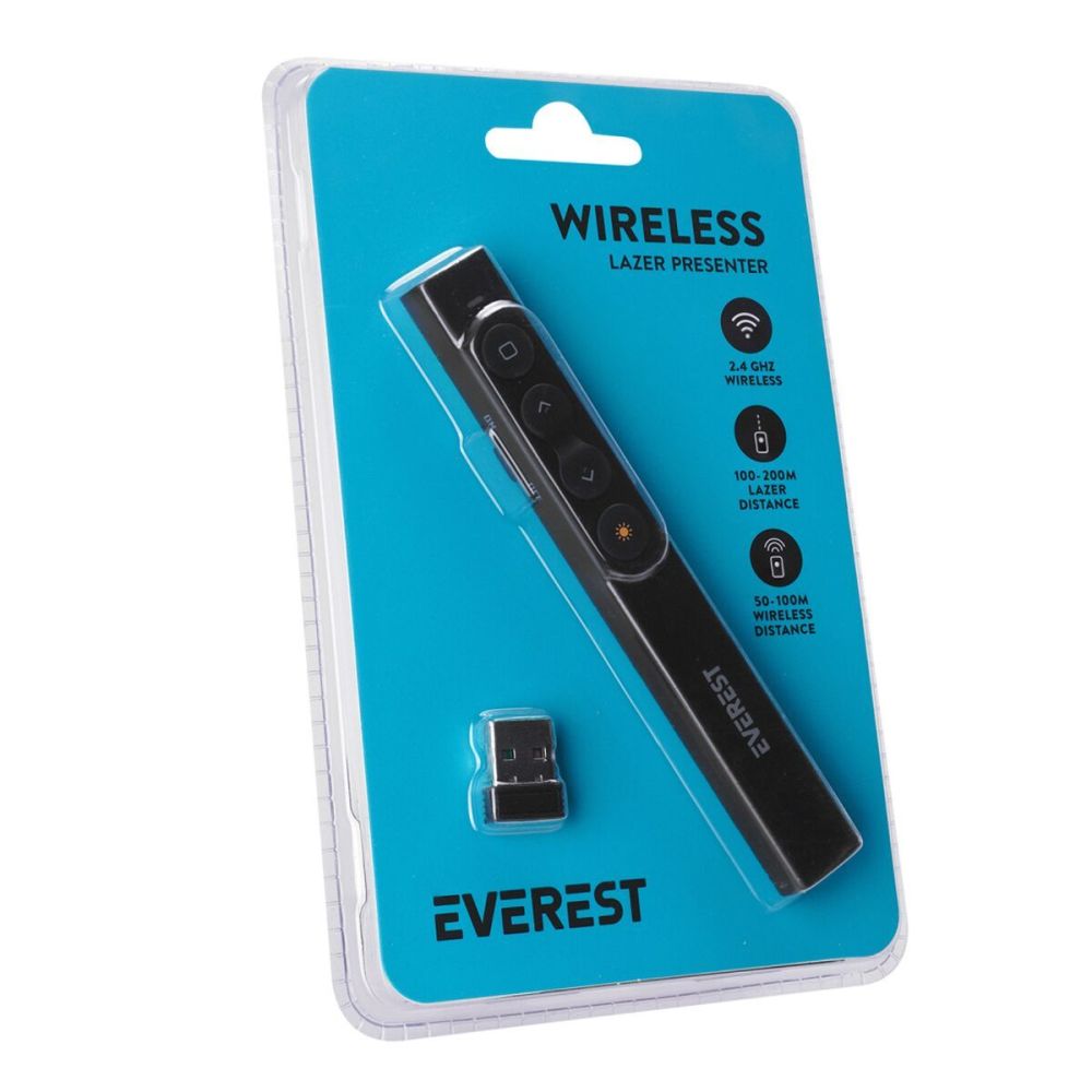 Everest PSN-19 Kablosuz 2.4Ghz Profesyonel Sunum Cihazı