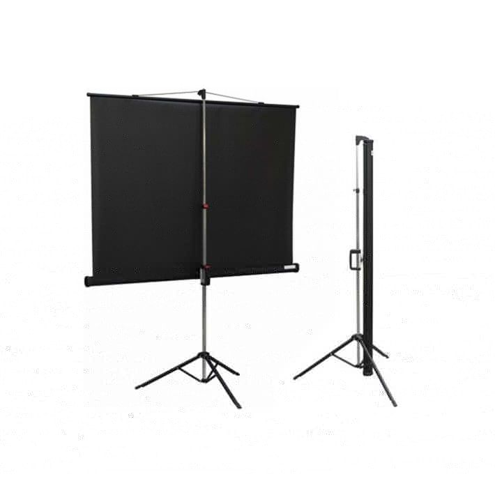 Codegen TX-20 TRIPOD PROJEKSİYON PERDESİ 200X200 (Arkası Siyah Fonlu -