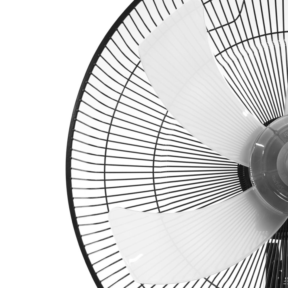 EVEREST FAN11 SİYAH CoolAir 3 Kademeli Hız 40cm 5 Kanat Pervane ve Çer