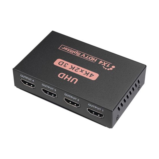 HYTECH HY-LU4 4xHDMI 2K-4K Monitör Çoklayıcı (1PC-4Monitör)
