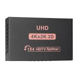 HYTECH HY-LU4 4xHDMI 2K-4K Monitör Çoklayıcı (1PC-4Monitör)