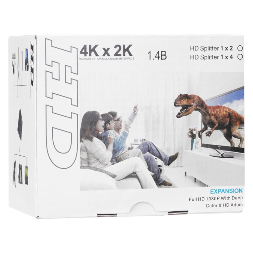 HYTECH HY-LU4 4xHDMI 2K-4K Monitör Çoklayıcı (1PC-4Monitör)