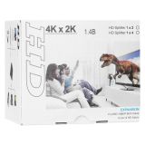 HYTECH HY-LU4 4xHDMI 2K-4K Monitör Çoklayıcı (1PC-4Monitör)