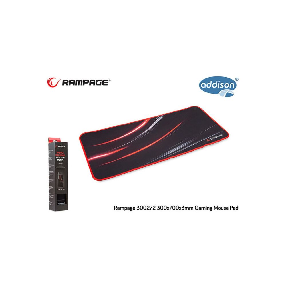 Rampage 300272 300x700x3mm Gaming MOUSE PAD (Siyah)