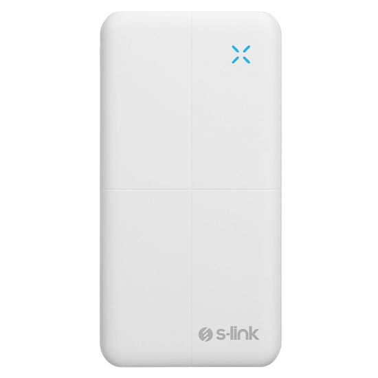 S-LINK IP-G12N Siyah 10.000mAh 2xUSB 1xMicro USB 1xType-C 4 LED Göster