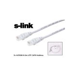 S-LINK SL-CAT606RE CAT6 Patch 60CM Kablo (Kırmızı)
