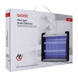 ASONIC AS-A28 Siyah 4W 2000V Masaüstü Zincir Askılı 2adet UV Mor Işıkl