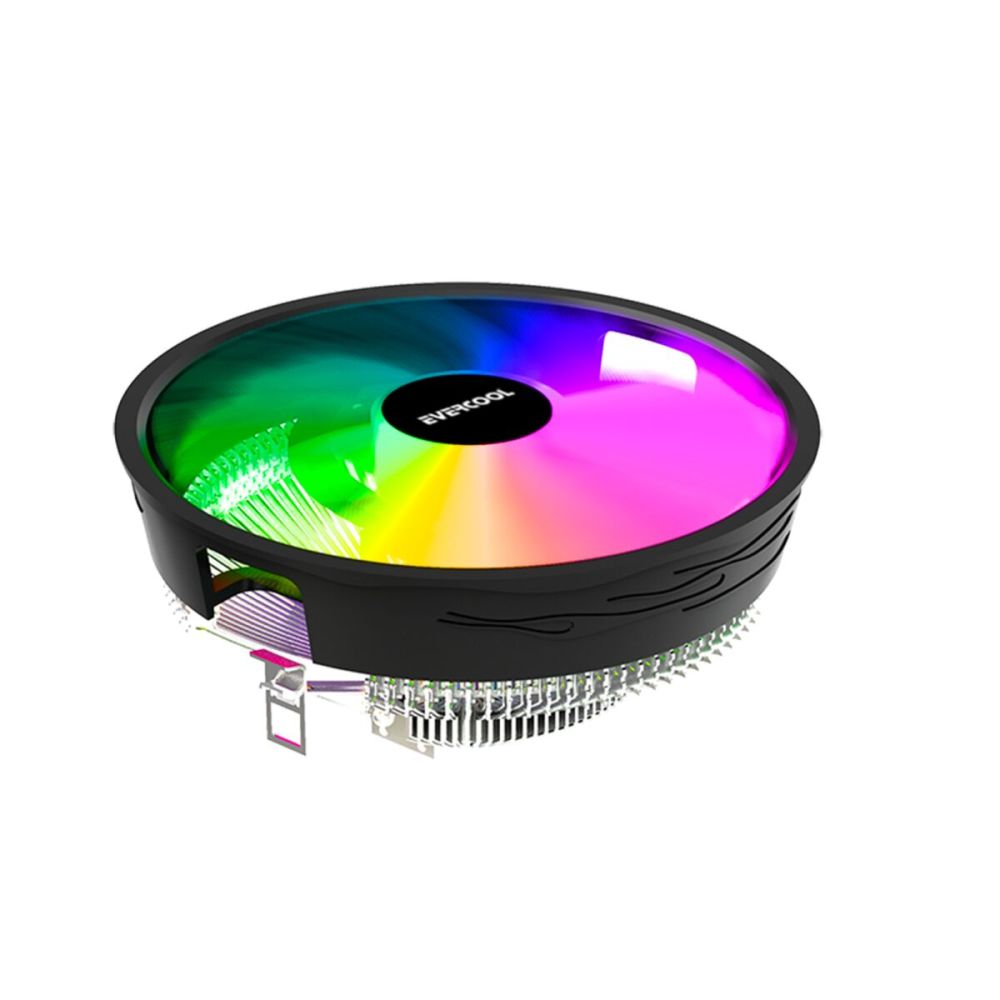 Evercool CS-02 CPU FAN (AMD ve INTEL Tüm işlemciler ile uyumlu)