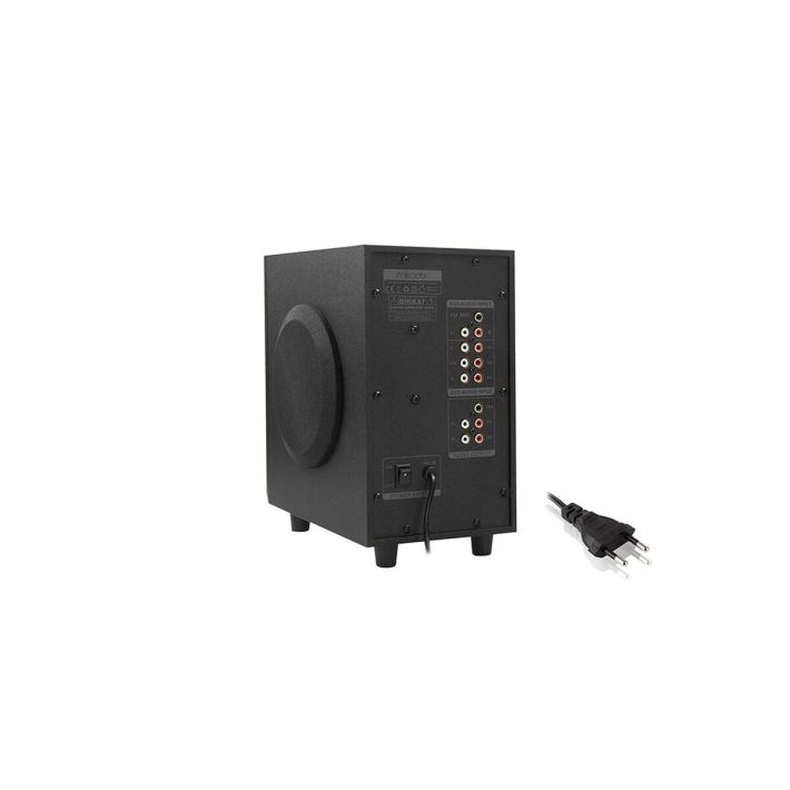 MIKADO MD-505 70W 5+1 Masaüstü FM/BT/SD/USB Siyah Kasa Speaker
