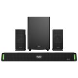 MIKADO MD-SBT35 160W 5+1 Masaüstü BT/AUX/USB/HDMI/OPTICAL Soundbar Siy