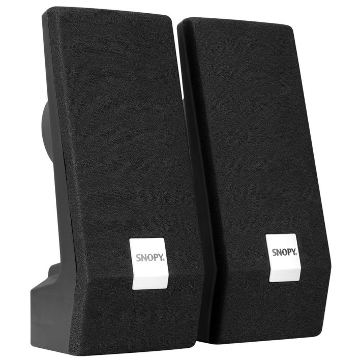SNOPY SN-611 6W 1+1 Masaüstü Speaker AC 220V (Siyah)