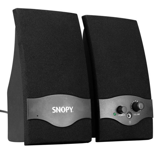 SNOPY SN-84 4W 1+1 Masa Üstü USB SPEAKER (Siyah)
