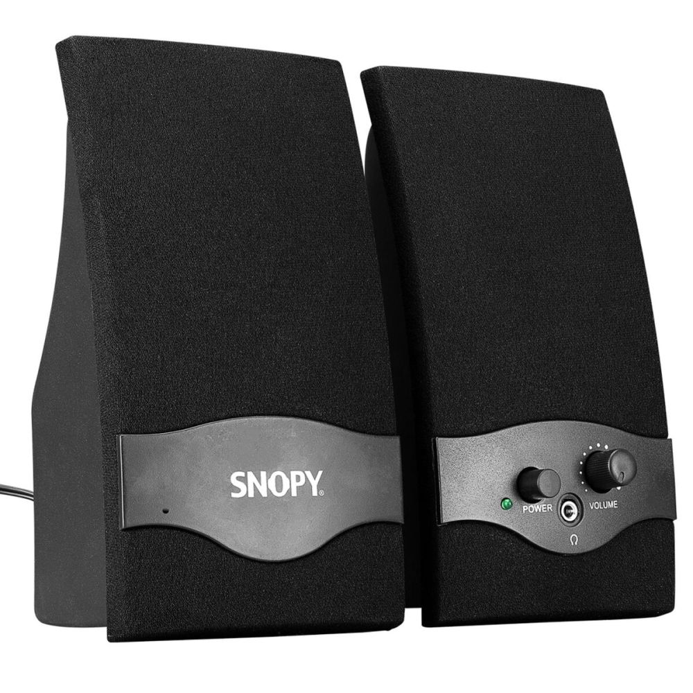 SNOPY SN-84 4W 1+1 Masa Üstü USB SPEAKER (Siyah)