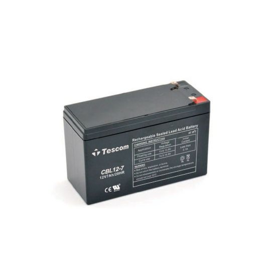 TESCOM Combatt CBL12-7 12V 7Ah Bakımsız Kuru Akü. UPS için Uygundur. (