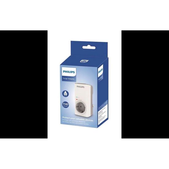 PHILIPS CHP7010W/10 Tekli Akım Korumalı Priz 1140 Joules (Beyaz)
