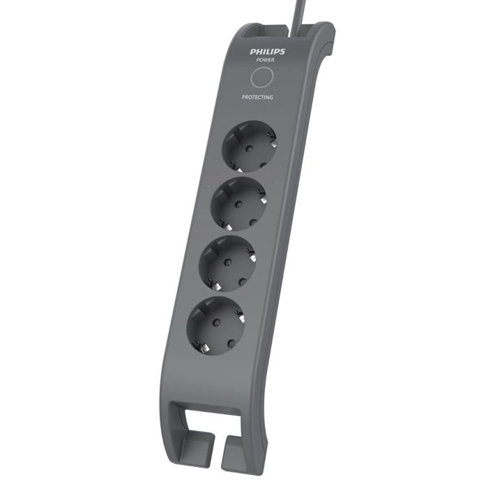PHILIPS SPN3140A/62 4 Soket Akım Korumalı Priz 900 Joules 2Mt Kablo (G