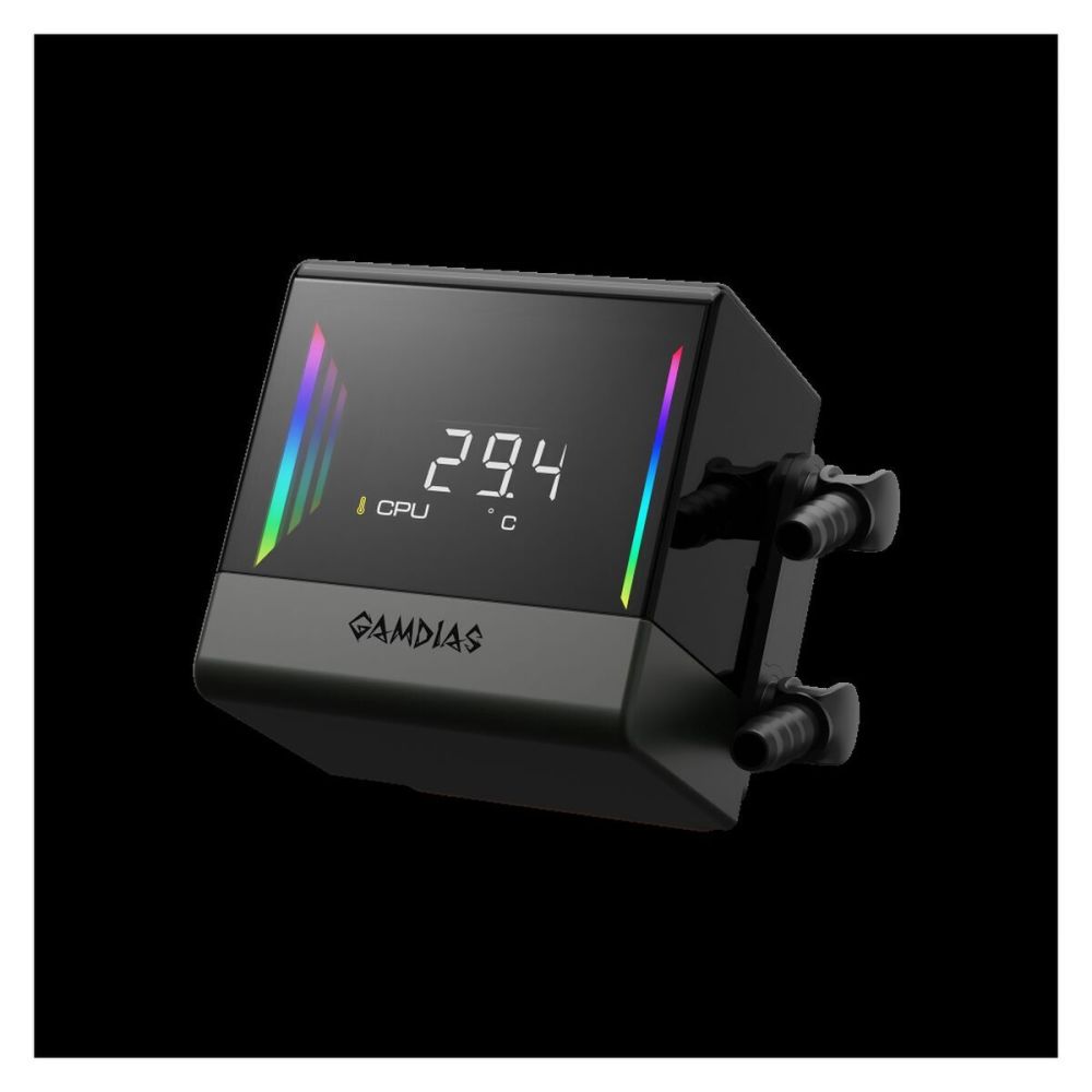 GAMDIAS CHIONE E4-360 360mm ARGB 3 Fanlı Dijital Ekran CPU Sıvı Soğutm