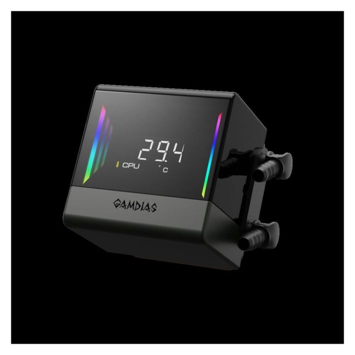 GAMDIAS CHIONE E4-360 360mm ARGB 3 Fanlı Dijital Ekran CPU Sıvı Soğutm