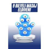 Masaj Aleti El Şeklinde Omuz Bacak Bilyeli Masaj Eldiveni El Şekilli