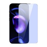 Baseus iPhone 15 Plus Full Koruma Anti Mavi Işık Tempered Cam Ekran Ko