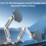 ALLY LF-256 Alüminyum Araç İçi Torpido Üstü Manyetik Telefon Tutucu