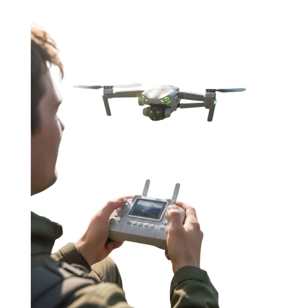 Çift Kameralı Akıllı Engel Algılamalı Katlanabilir Drone