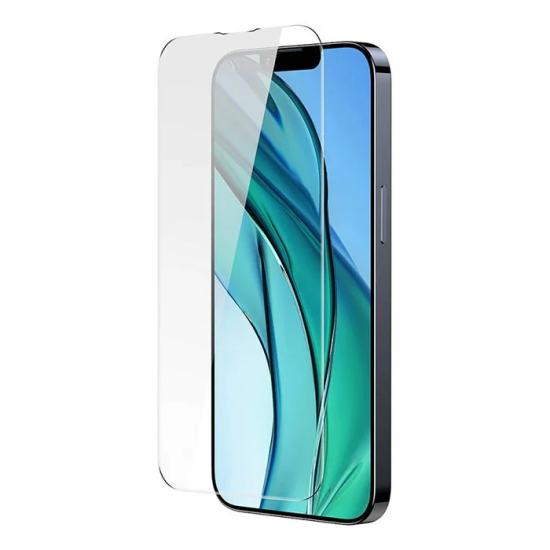 Baseus Crystal Serisi iPhone 15 Full Koruma Tempered Cam Ekran Koruyuc