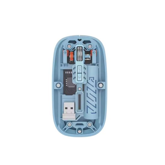 Ofis ve Günlük Kullanım İçin Mavi Bluetooth Kablosuz Mouse