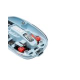 Bluetooth ve USB Destekli Kablosuz Şeffaf Mouse Sessiz Kullanım