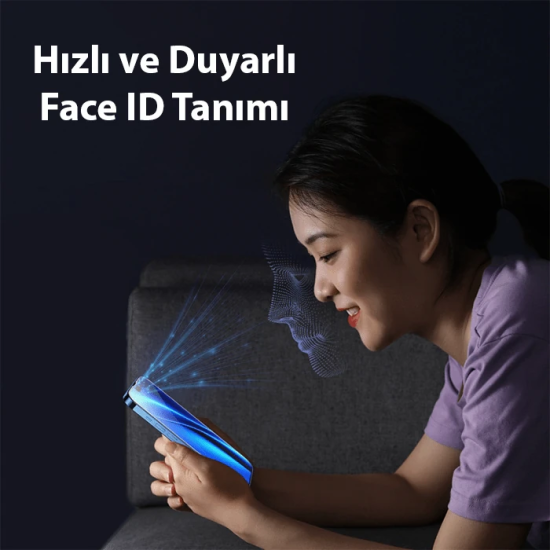 Baseus Crystal iPhone 15 Plus Privacy Full Koruma Tempered Cam Ekran K