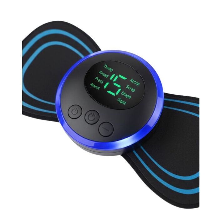 Mini EMS Masaj Cihazı Karın Kol Bacak İçin Elektronik Kas Uyarıcı
