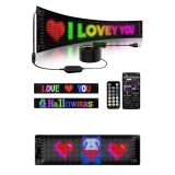 Matrix Led Cama Yapışan Telefon Kontrollü Panel Dijital Ekran Kumandal