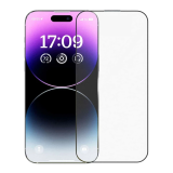 Baseus Crystalline iPhone 14 Pro için Parlama Önleyici Tempered Cam Ek