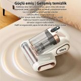 Ezere DustAway 17000Pa Güçlü Kablosuz Akar ve Toz UV Işıklı Yatak ve K