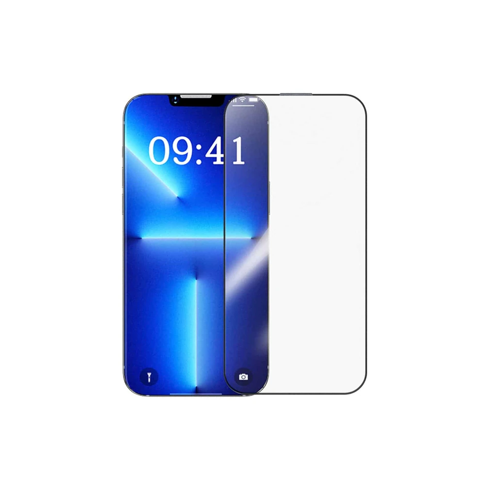 Baseus Crystalline iPhone 14 Plus/13 Pro Max için Parlama Önleyici Tem