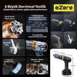 EZERE ST-6609C 20000pa Güçlü Dijital Göstergeli Vakumlu Kablosuz Üflem