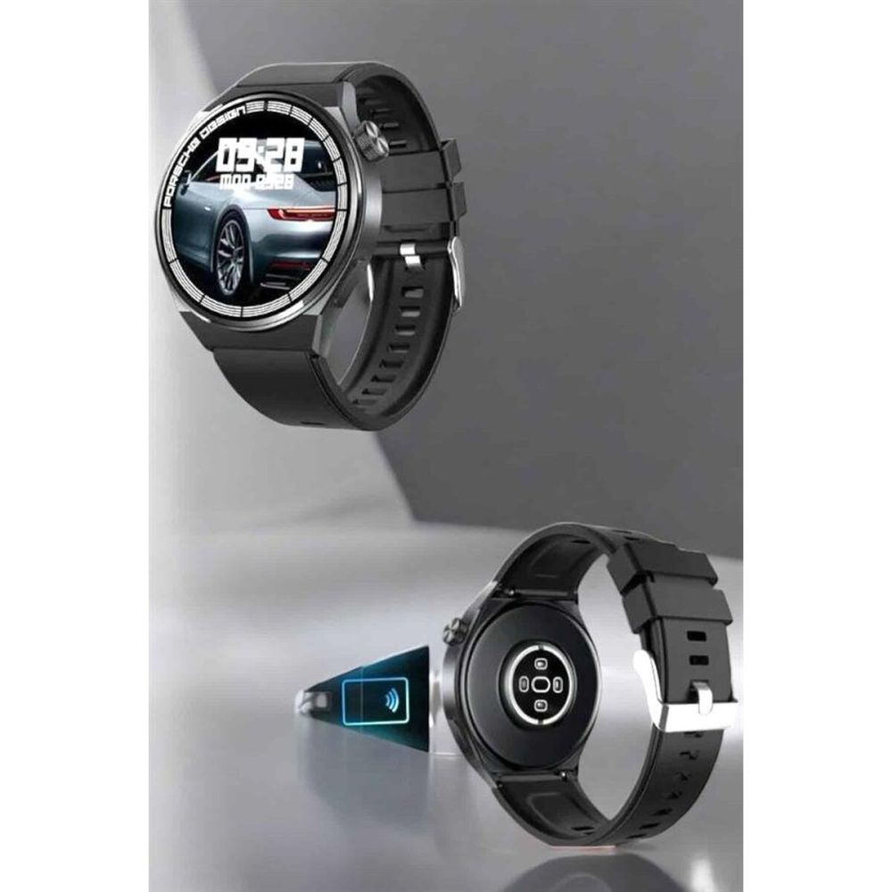 3 Kordonlu Akıllı Saat Bluetooth Görüşme ve Bildirim Destekli
