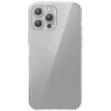 Baseus iPhone 15 Pro Schott Serisi Şeffaf Silikon Kılıf + Tempered Ekr