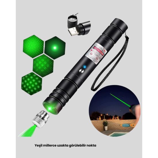 Avcılık ve Doğa Sporları İçin Güçlü Yeşil Lazer