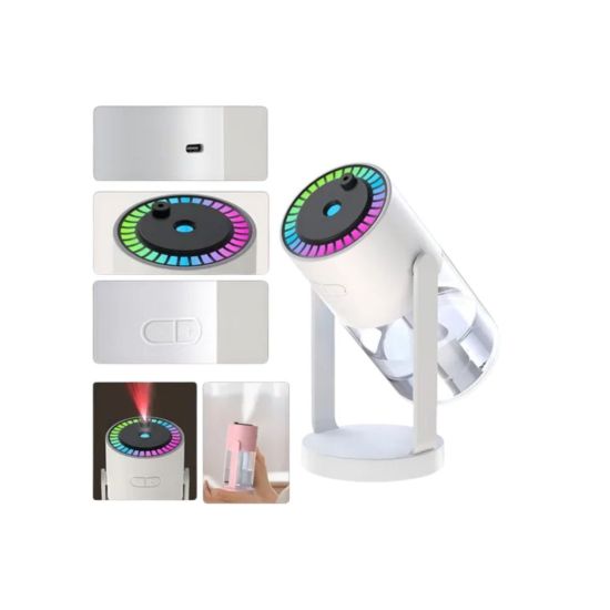 Yıldızlı Projektör Hava Nemlendirici Ultrasonik Buhar ve RGB Işık
